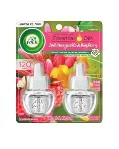 Airwick lush honey suckle and raspberry oil refill 2pk( sold individually)
