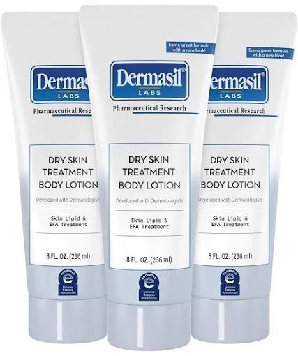 Dermasil dry skin treatment lotion individual unit