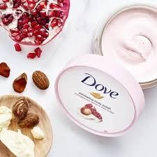 Dove scrub pomegranate seed and shea butter