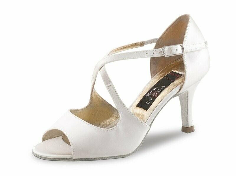 Mable 6 Satin Weiß, B-Ware, Größe 40 Mable 6 Satin Weiß, B-Ware, Größe 40