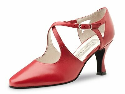 Ines 6,5 Nappa Rot
