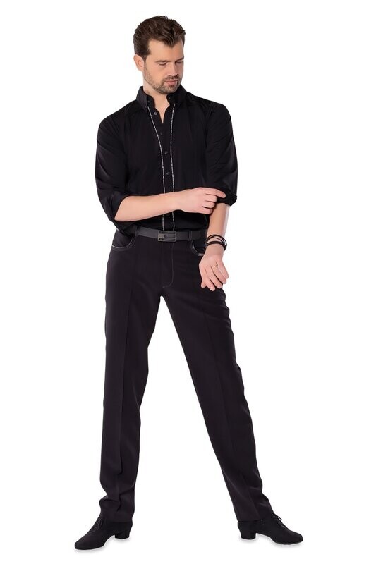 Herrenhose „Fabio 2“, MF222401 schwarz Herrenhose „Fabio 2“, MF222401 schwarz