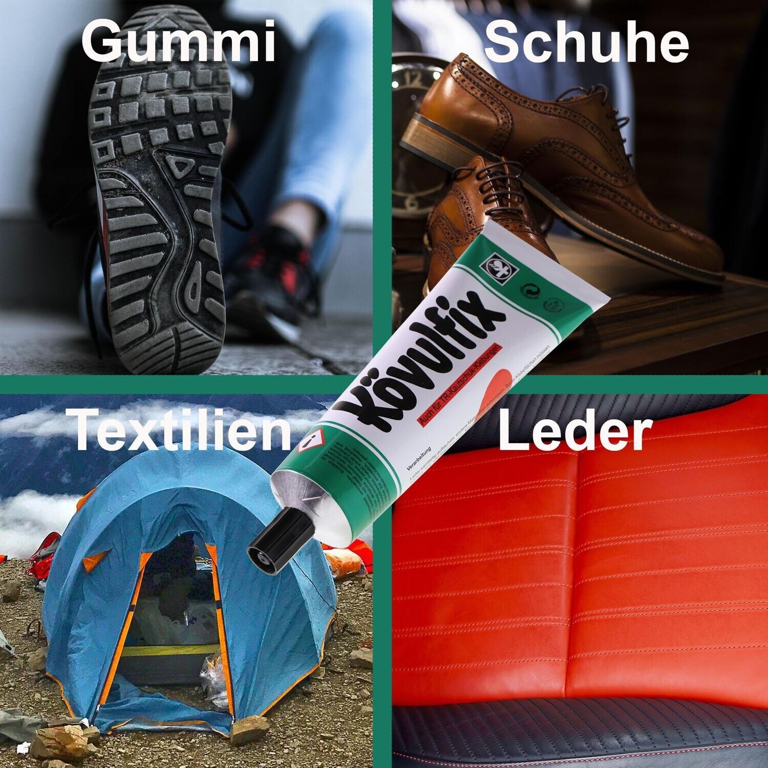 Kömmerling Kövulfix Rekord Schuhkleber 120g Tube