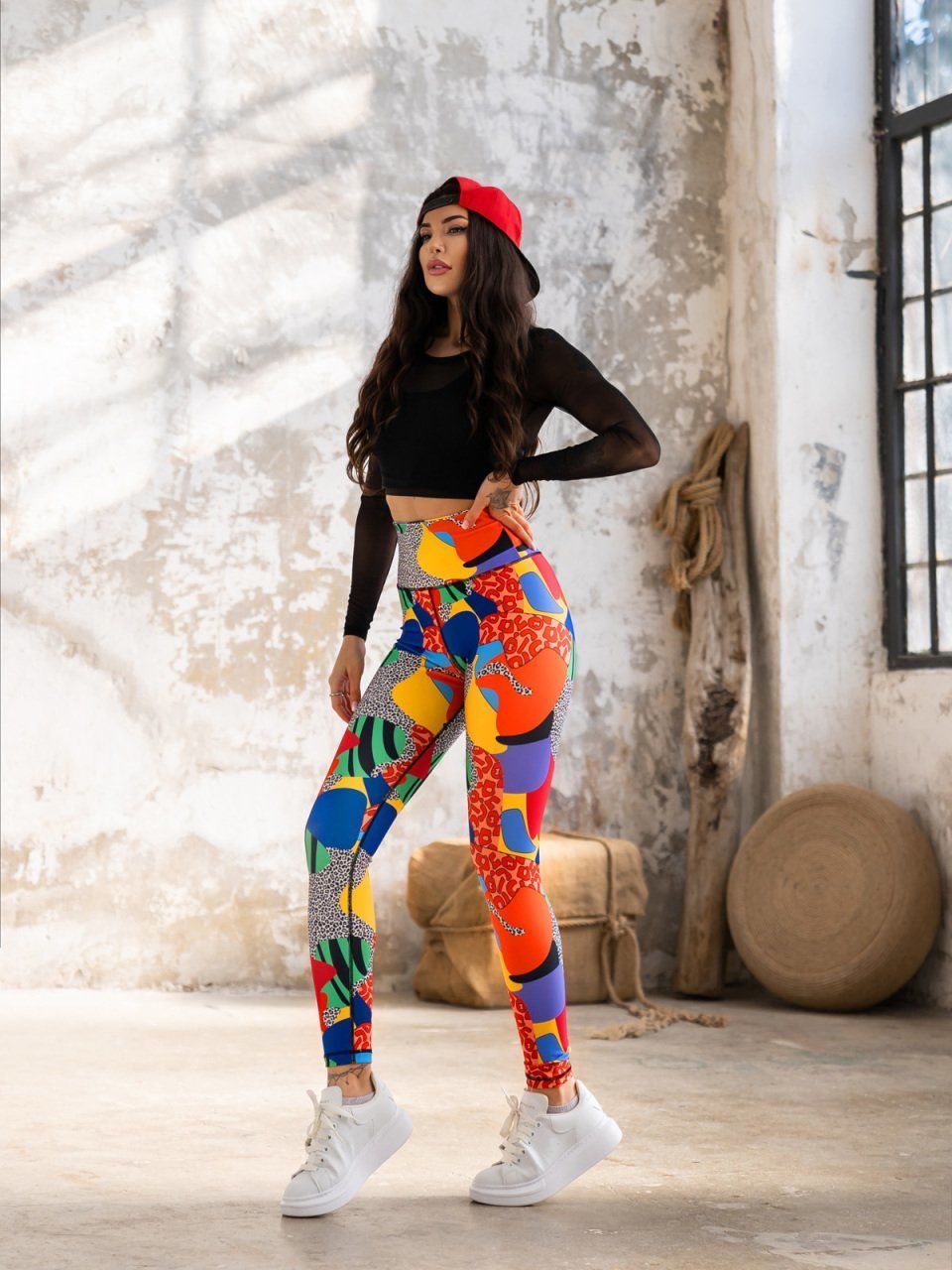 Leggings 1183 Extra High Waist bunt