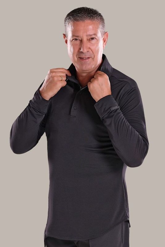 Herren Polo Tanzshirt Herren Polo Tanzshirt "MARIO" von MALY