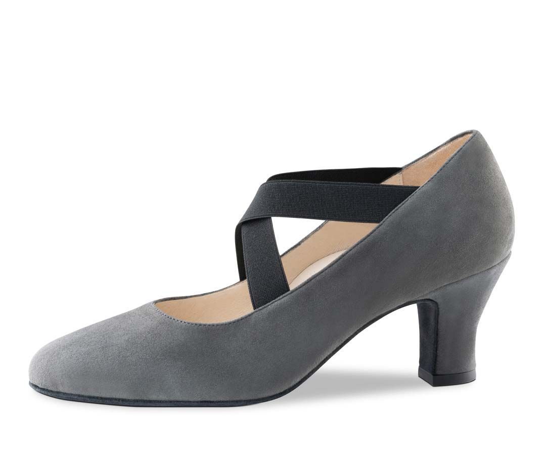 Tamara 6 Samtziege Grau Comfort