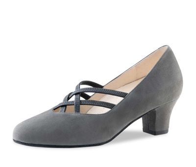 Anke 4,5 Samtziege Grau Comfort (herausnehmbare Innensohle) Anke 4,5 Samtziege Grau Comfort (herausnehmbare Innensohle)