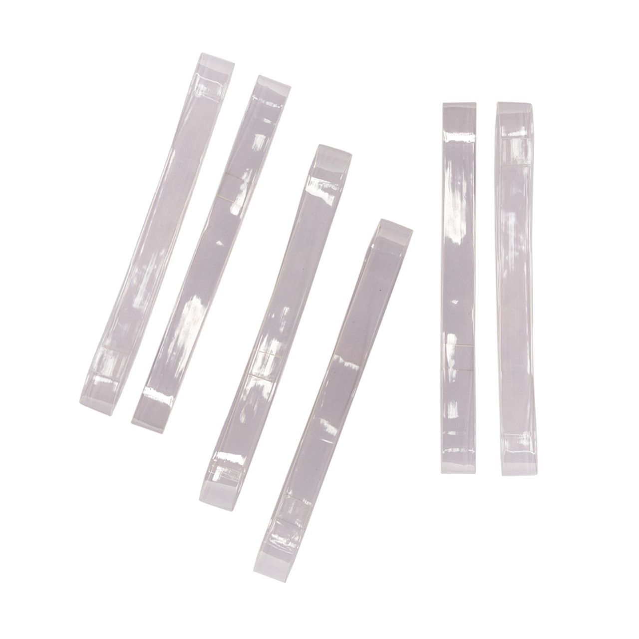 Clear Foot Straps "International", Schuhriemen, 3 Paar