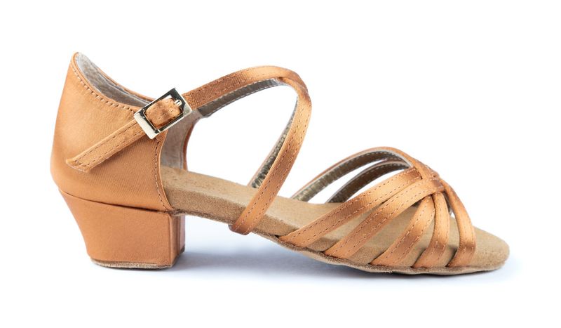PortDance PD631 30 Dark Tan Satin