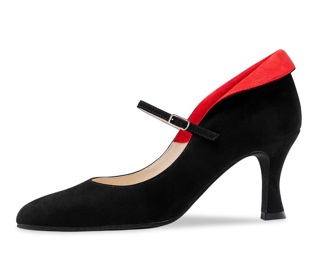Morgana 6,5 schwarz / rot
