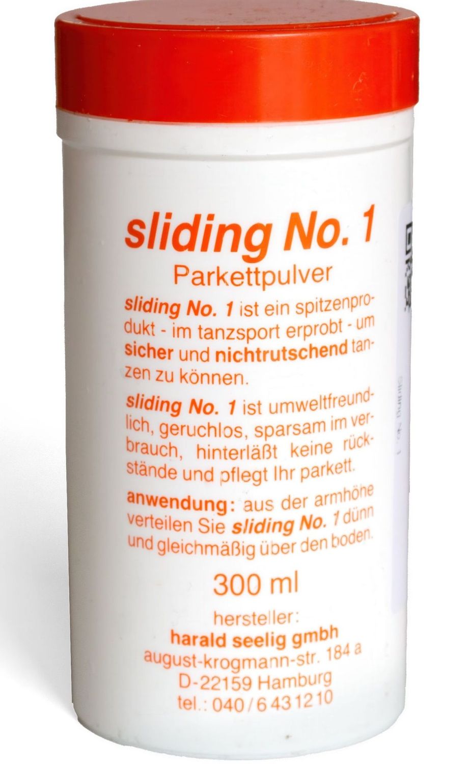 Parkettpulver SLIDING NO. 1, 300 ml Streudose
