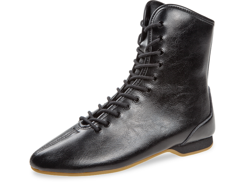 Diamant 225-512-028 Stride, 11-Loch, schwarz Leder, durchgehende Sohle Diamant 225-512-028 Stride, 11-Loch, schwarz Leder, durchgehende Sohle