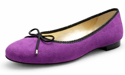 WK-B-2 Unikat, Ballerina mit Straßensohle, Größe 37,5