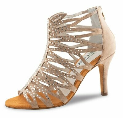 Celeste - 800-75 Samtziege / Strass Beige Celeste - 800-75 Samtziege / Strass Beige