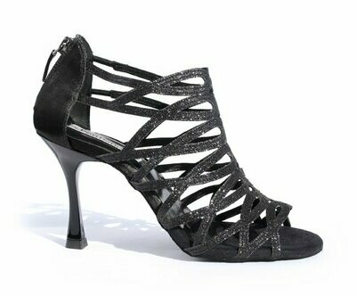 PD803 PRO PREMIUM Schwarz Satin Glitzer, Größe 38 PD803 PRO PREMIUM Schwarz Satin Glitzer, Größe 38