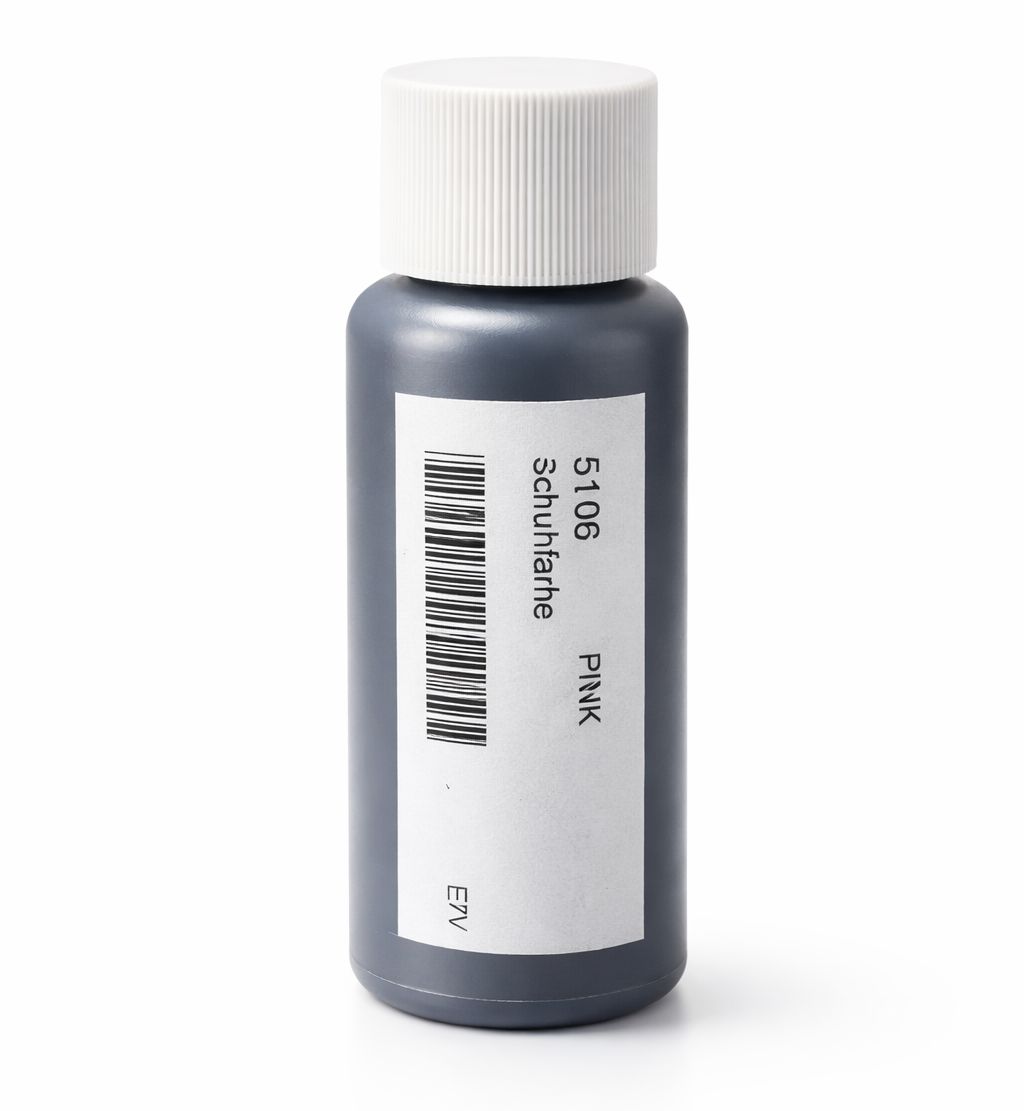 Schuhfarbe zum Einfärben von Seidenschuhen, 50 ml, fuchsia oder pink Schuhfarbe zum Einfärben von Seidenschuhen, 50 ml, fuchsia oder pink