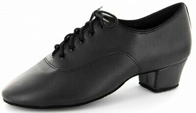 International Spanish Tango, schwarz Leder, Größe 40