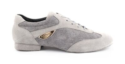 PD07 Fashion Grey Denim Nubuk Sole (herausnehmbare Innensohle)