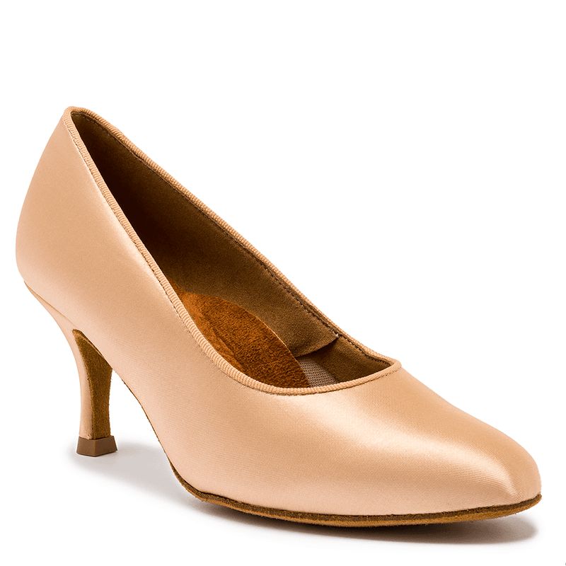 International ICS Round Toe, Peach Satin