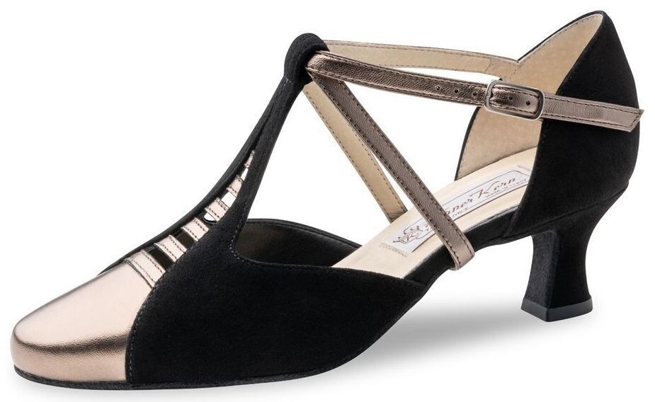 Pippa 5,5 Nappa Schwarz / Antik Pippa 5,5 Nappa Schwarz / Antik