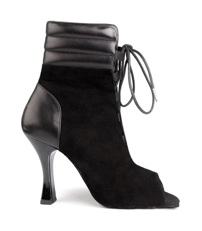 PD TATIANA Black Nubuck Leather