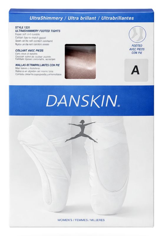 DANSKIN 1331 - Strumpfhose Erwachsenengröße - Toast DANSKIN 1331 - Strumpfhose Erwachsenengröße - Toast