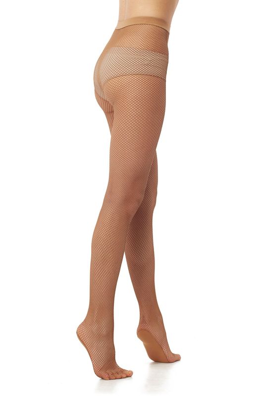 Netzstrumpfhose mit Fuß von Intermezzo braun Netzstrumpfhose mit Fuß von Intermezzo braun