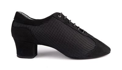 PD PLUMA Black Mesh Nubuck