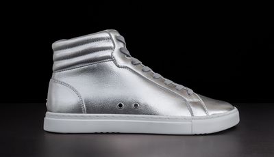 Fuego High Top Silver