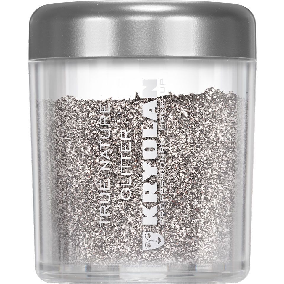 True Nature Glitter, Farbe silver, Kryolan True Nature Glitter, Farbe silver, Kryolan