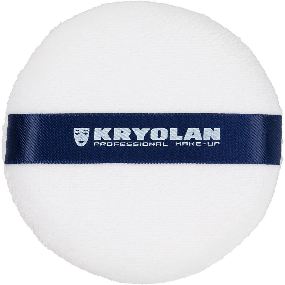 Puderquaste Weiß 9 cm, Kryolan Puderquaste Weiß 9 cm, Kryolan