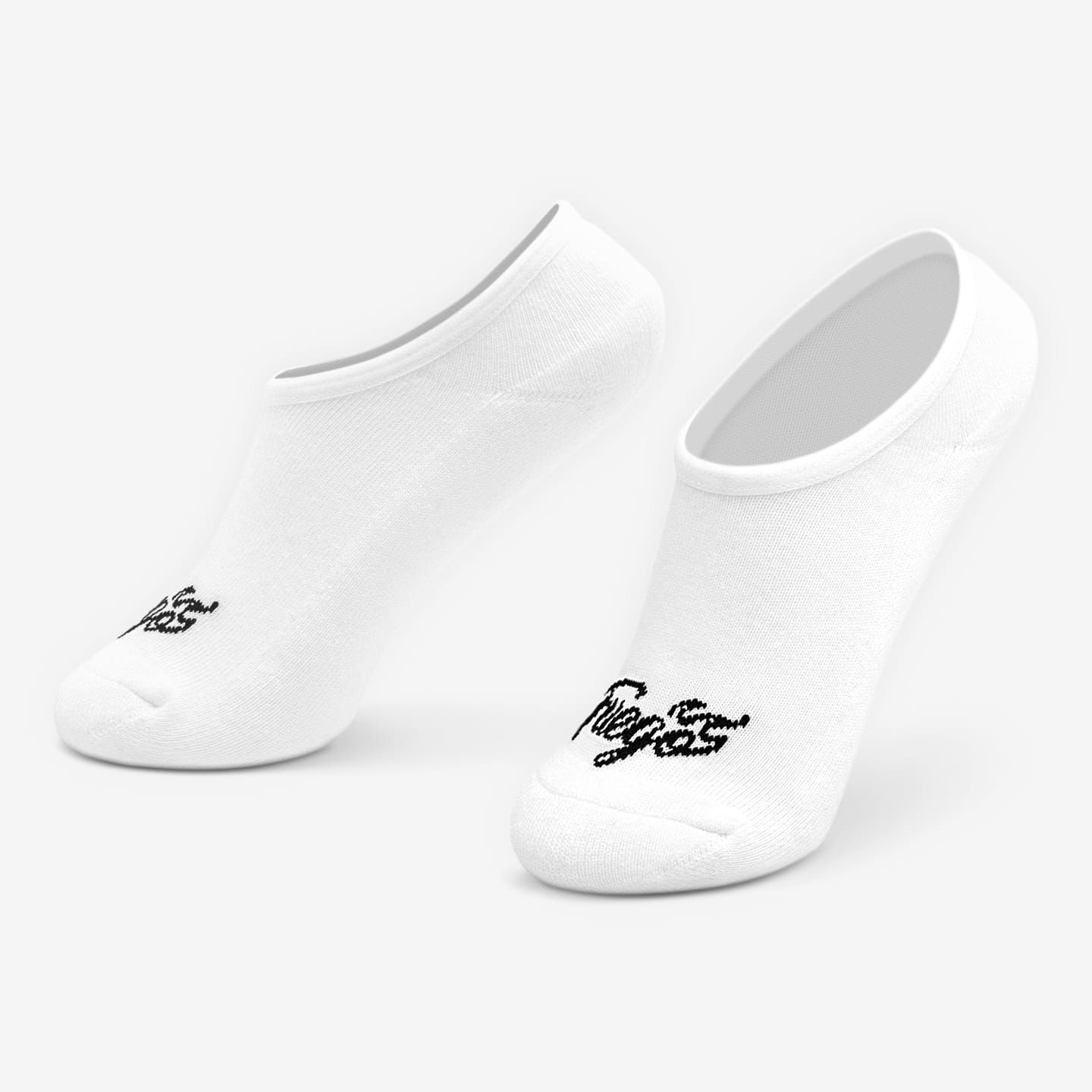 Fuego No-Show Socks white, 3 Paar