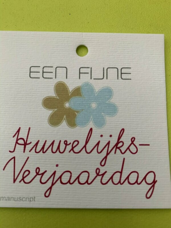 Huwelijksverjaardag