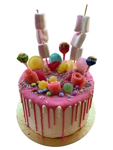 Candy Drip Cake v.a. 6p.