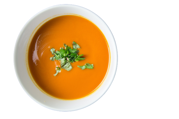 Tomatensoep met balletjes Tomatensoep met balletjes