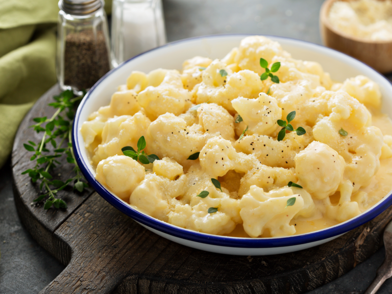 Bloemkool In Witte Saus