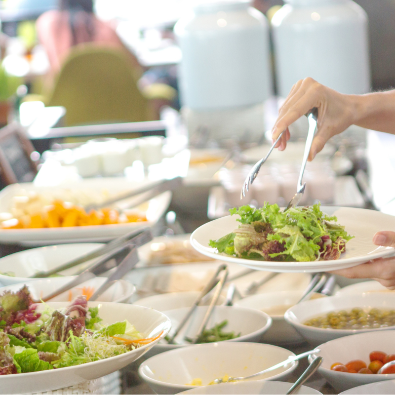 KOUD EN WARM BUFFET BASIC + SOEP + DESSERT