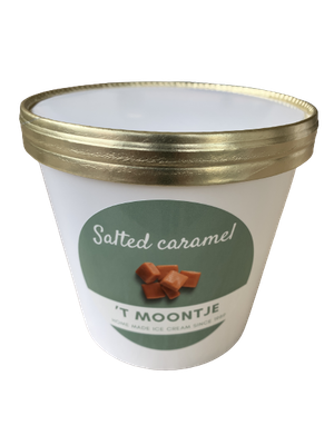 Gezouten Karamel Roomijs Gezouten Karamel Roomijs
