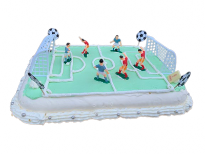 Voetbalveld IJstaart v.a. 8p.