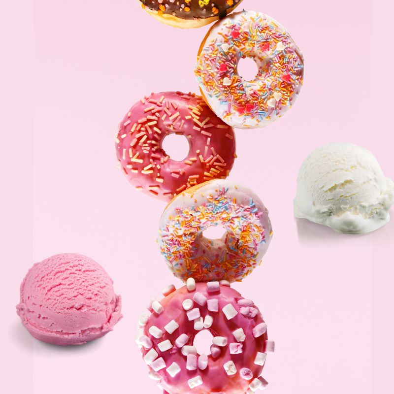 ICE CREAM DONUT PARTY