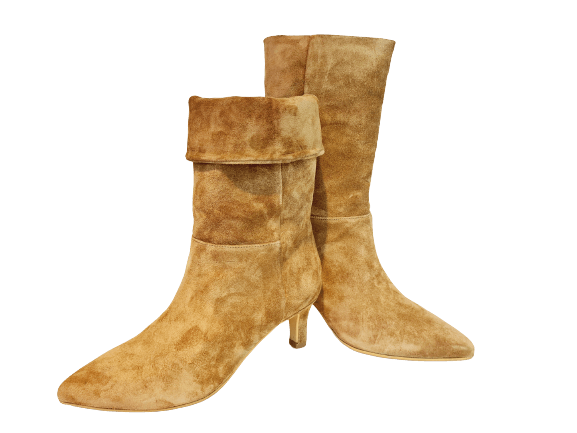 VIA VAI Halfhoge laars NOAH LUNE Beige 61079