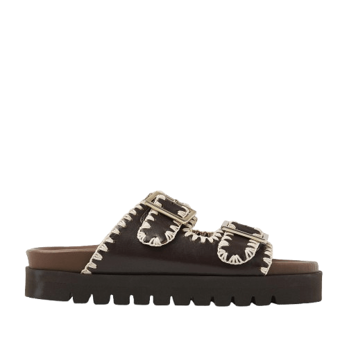 VIA VAI Slipper RAE TAARA Verano Topo 62181
