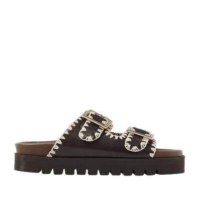 VIA VAI Slipper RAE TAARA Verano Topo 62181