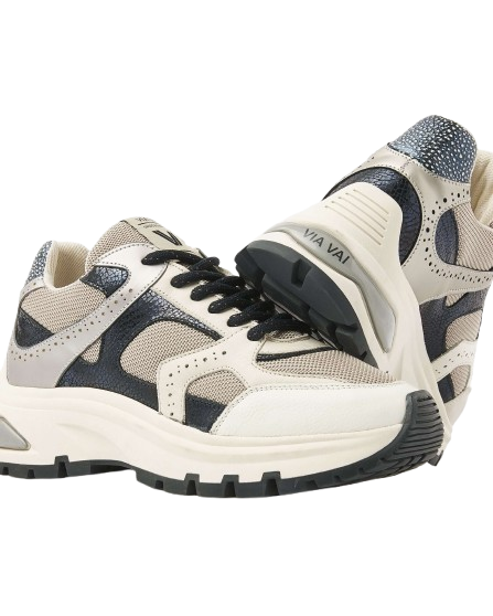 VIA VAI Sneaker LIZ CURTIS Tortuga Combi Creme 62319