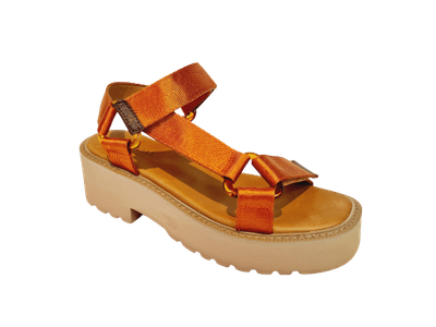 VIA VAI Sandaal TEDDY Tortoise Tigre 58129-02-719