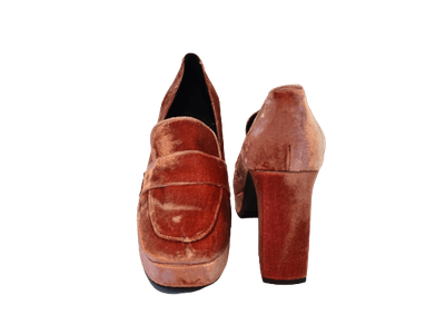 CTWLK Catwalk Pump SANDRA Velvet Rosado