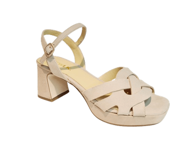 CTWLK Catwalk Sandaal TOBY Ante Taupe CTWLK Catwalk Sandaal TOBY Ante Taupe