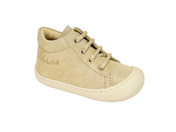 Naturino Beginstapper COCOON ZIP Glitter Goud