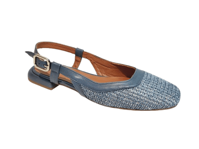 CTWLK Catwalk Slingback Ballerina RALF Denim CTWLK Catwalk Slingback Ballerina RALF Denim