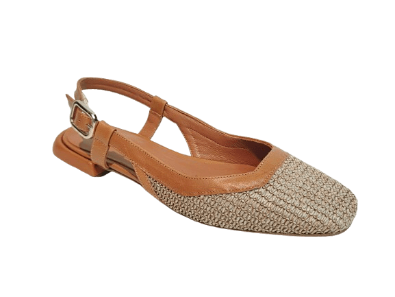 CTWLK Catwalk Slingback Ballerina RALF Cuero